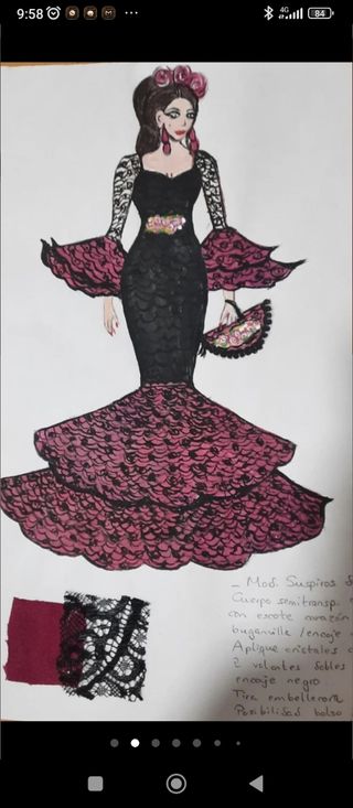 Traje flamenca NUEVO a estrenar