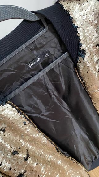 Chaqueta lentejuelas que cambian