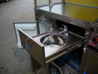 Remolque carrito hot dog, bocateria