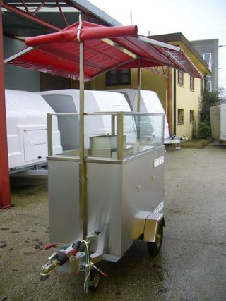 Remolque carrito hot dog, bocateria