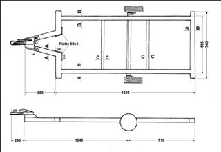 Remolque carrito hot dog, bocateria