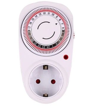 Temporizador Inteligente Enchufe Europeo 24 Horas