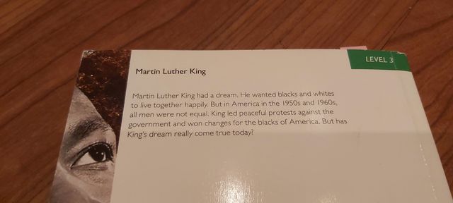 Libro Martin Luther King