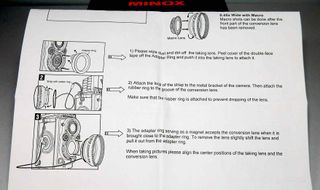 Convertidor angular 0.45 X MINOX DCC- ROLLEIFLEX