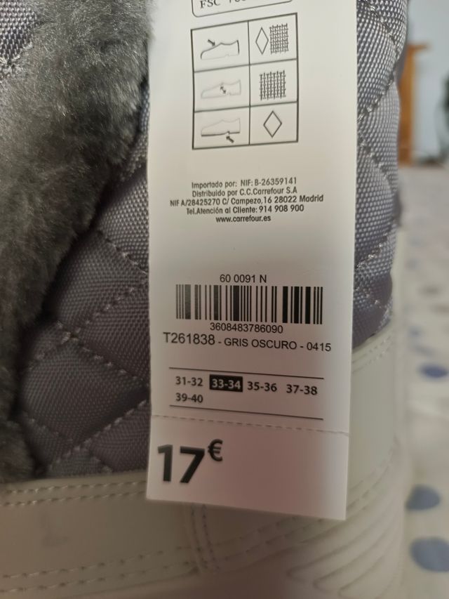 Botas de niño niña para la nieve