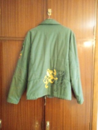 chaqueton estilo militar