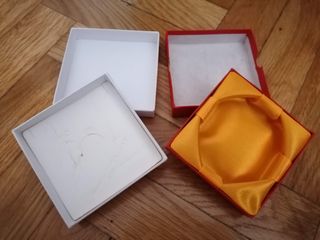 Cajas joyas, pendientes collares anillos