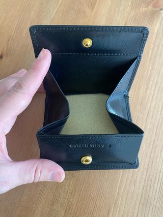 Monedero caballero de piel - NUEVO