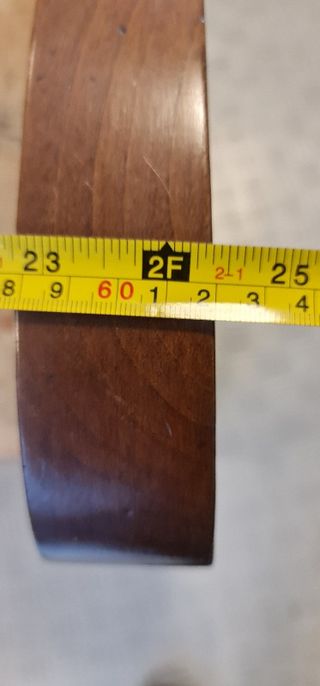 Butaca descalzadora de castaño