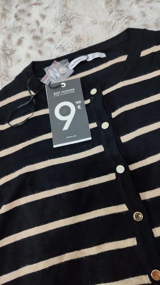 🆕 Cárdigan/jersey finito talla S nuevo