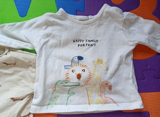 Pack 3 camisetas Zara Kids 3-6 meses