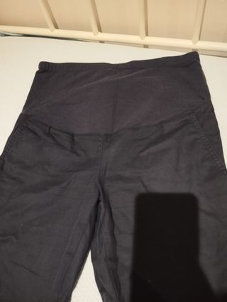 Pantalón vestir premamá azul marino