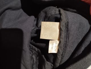 Pantalón vestir premamá azul marino