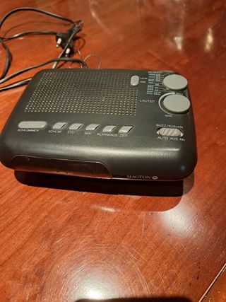 Radio- reloj despertador