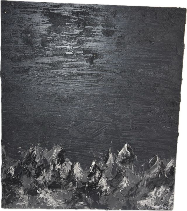 Quadro A. Busnelli, “Black mountains”