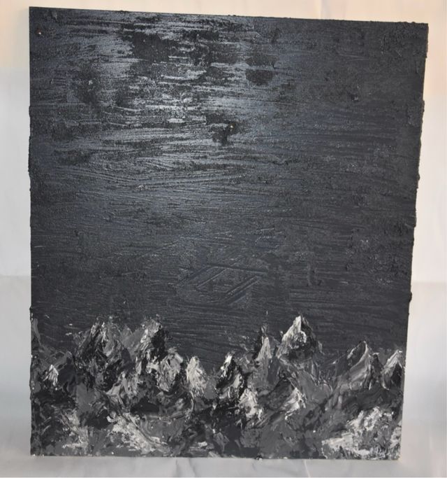 Quadro A. Busnelli, “Black mountains”