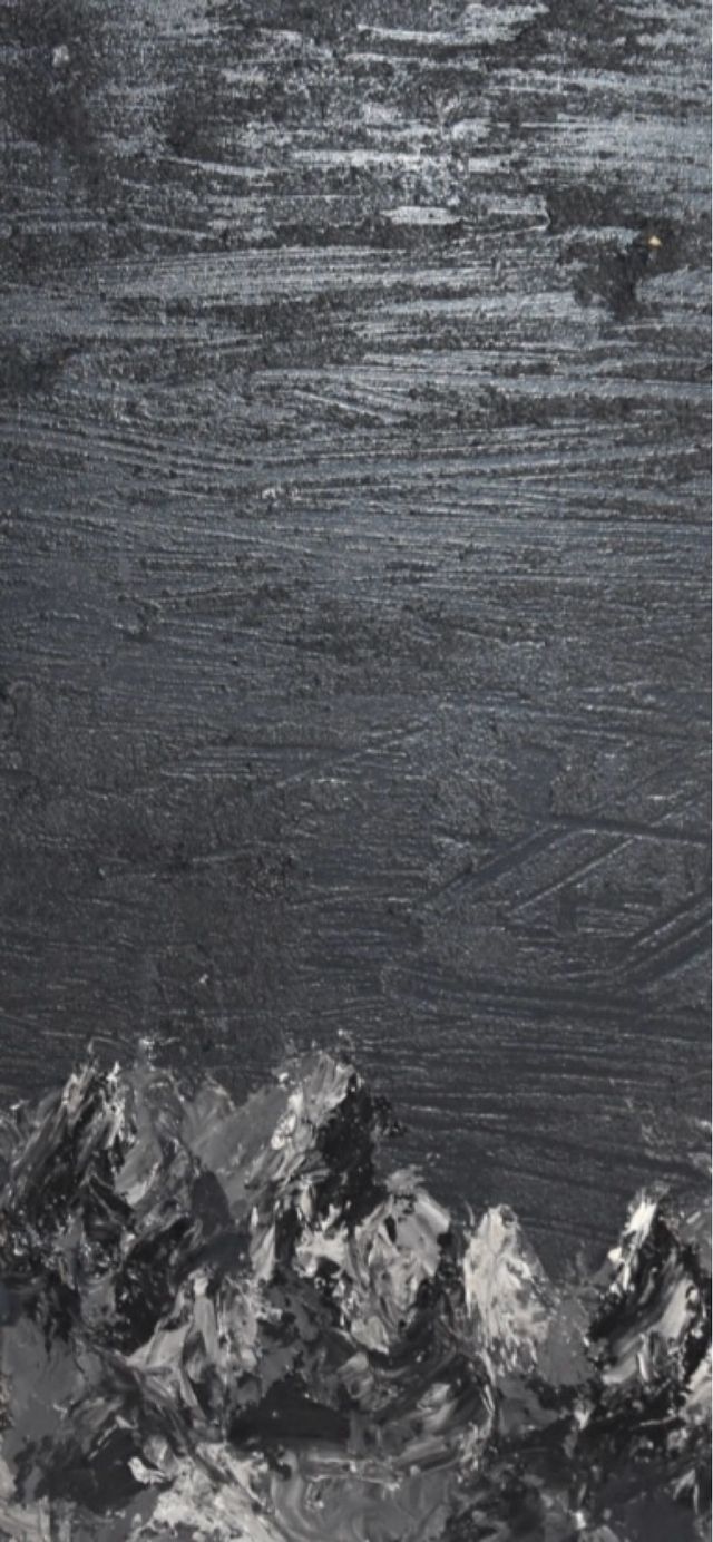 Quadro A. Busnelli, “Black mountains”