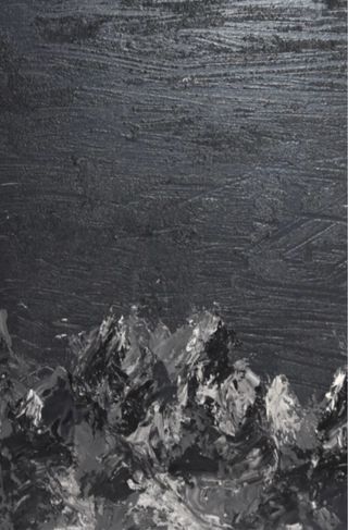 Quadro A. Busnelli, “Black mountains”