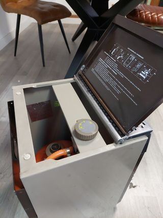 Estufa a gas butsir vintage