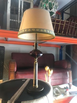 lampara lumica y lampara antigua