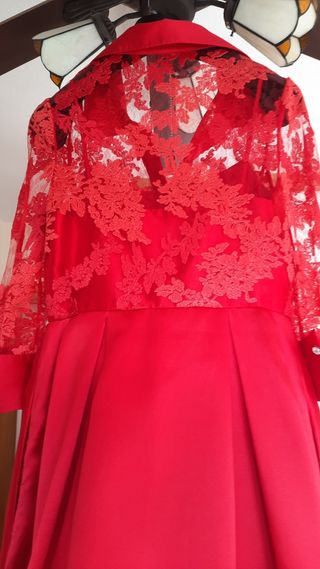 Vestido de fiesta, invitada, madrina