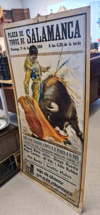 Cartel taurino Plaza de Salamanca 1984