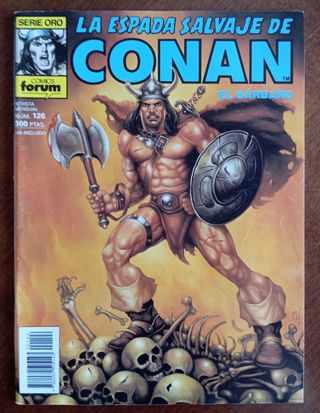 LOTE 34 CÓMICS LA ESPADA SALVAJE DE CONAN