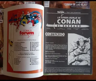 LOTE 34 CÓMICS LA ESPADA SALVAJE DE CONAN