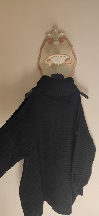 Vestito in maglia nero