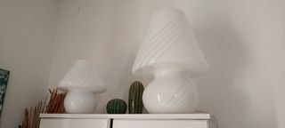 Lampade i funghi di murano