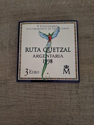 MONEDA DE PLATA DE 3 €.