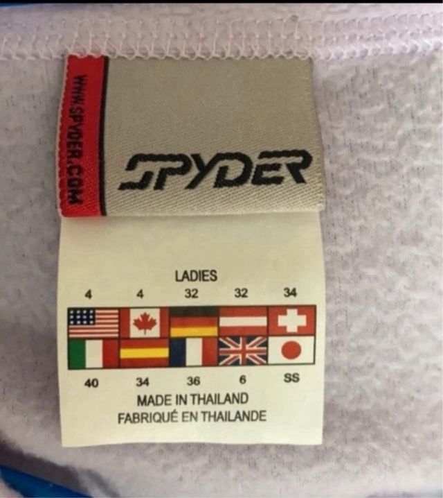 forro polar Spyder talla M a estrenar 