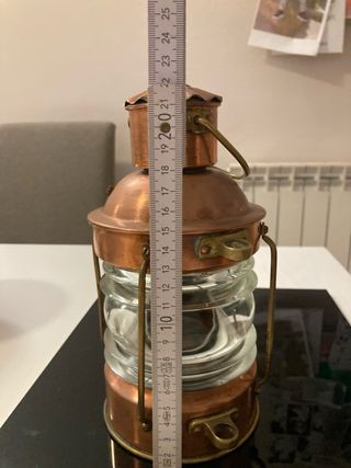 Lanterna artigianale anni 70