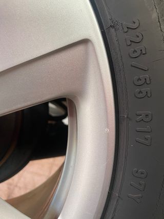 llantas de audi 225/55/R17 97y