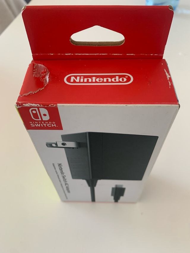 cargador nintendo switch
