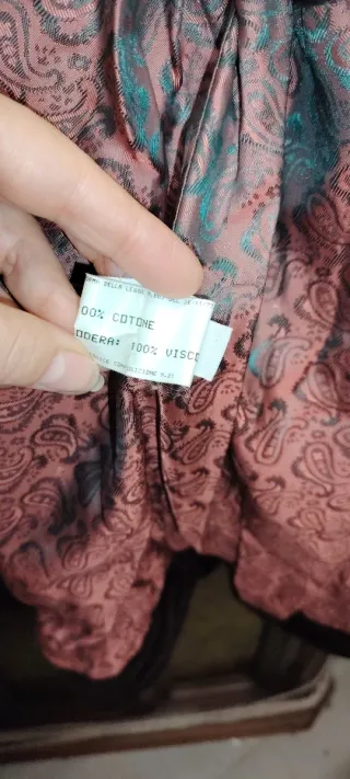 GIACCA IN VELLUTO MERLET ORIGINALE tg 48 50