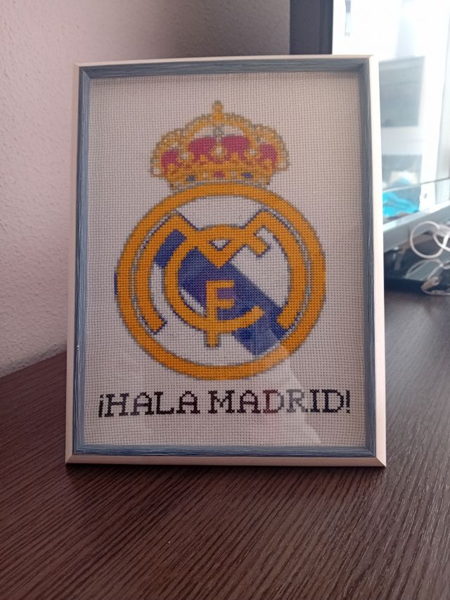 Cuadro escudo Real Madrid