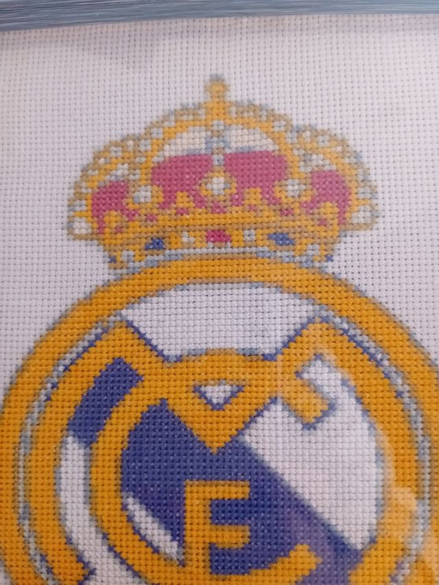 Cuadro escudo Real Madrid