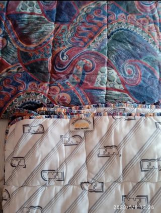 Pareja edredones de RM