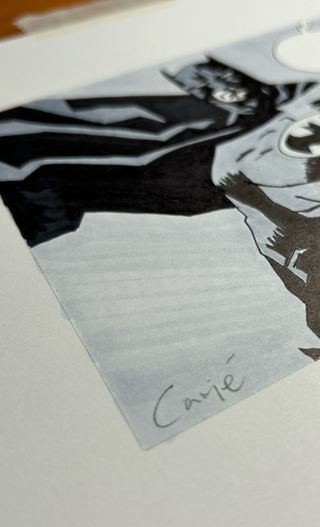 DIBUJO COMIC BATMAN DC