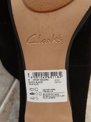 Zapatos Clarks Crisp Kendra -N.37,5- 20€