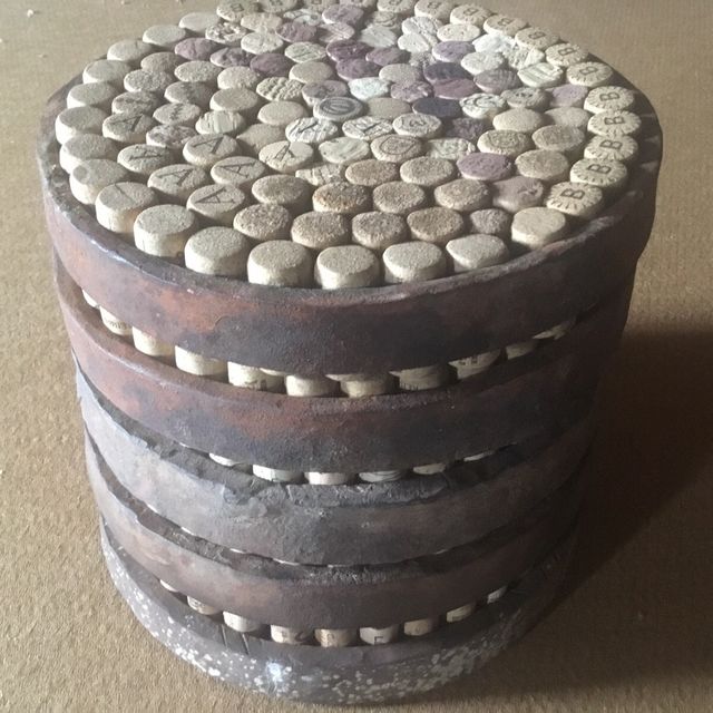 Salvamanteles Estalvis hierro forja coleccionista