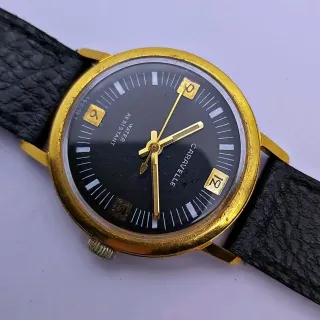 BULOVA CARAVELLE GOLD ROUND MANUAL WIND MIDSIZE