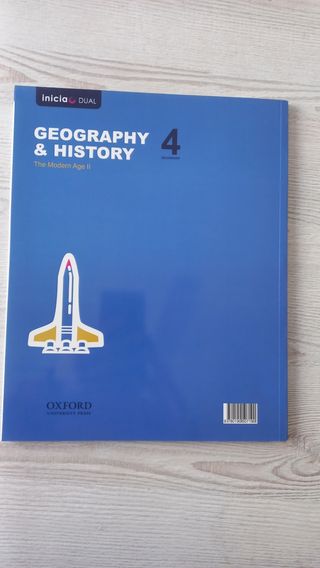 Libros geografía e historia en inglés