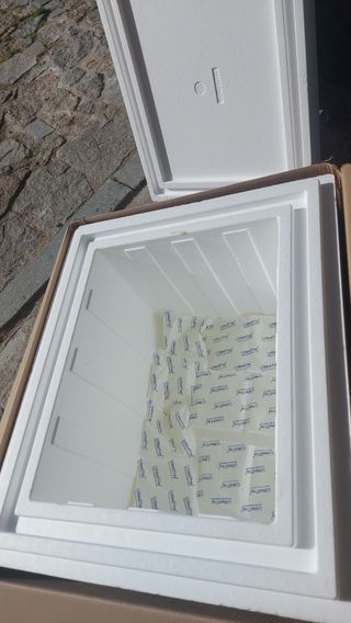 Arca de esferovite  campismo