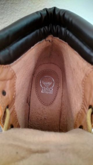 Botas estilo Timberland de tacón 