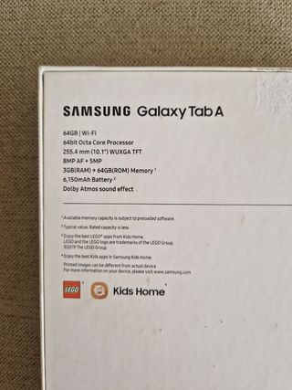 Tablet Galaxy Tab A