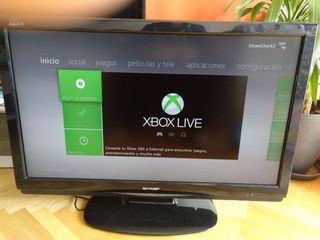 Televisor Sharp de 37 pulgadas