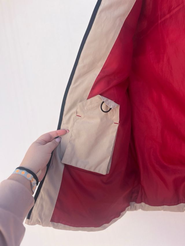 chaleco beis hombre polinesia