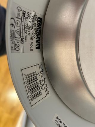 Lámpara de pie metal negro mate